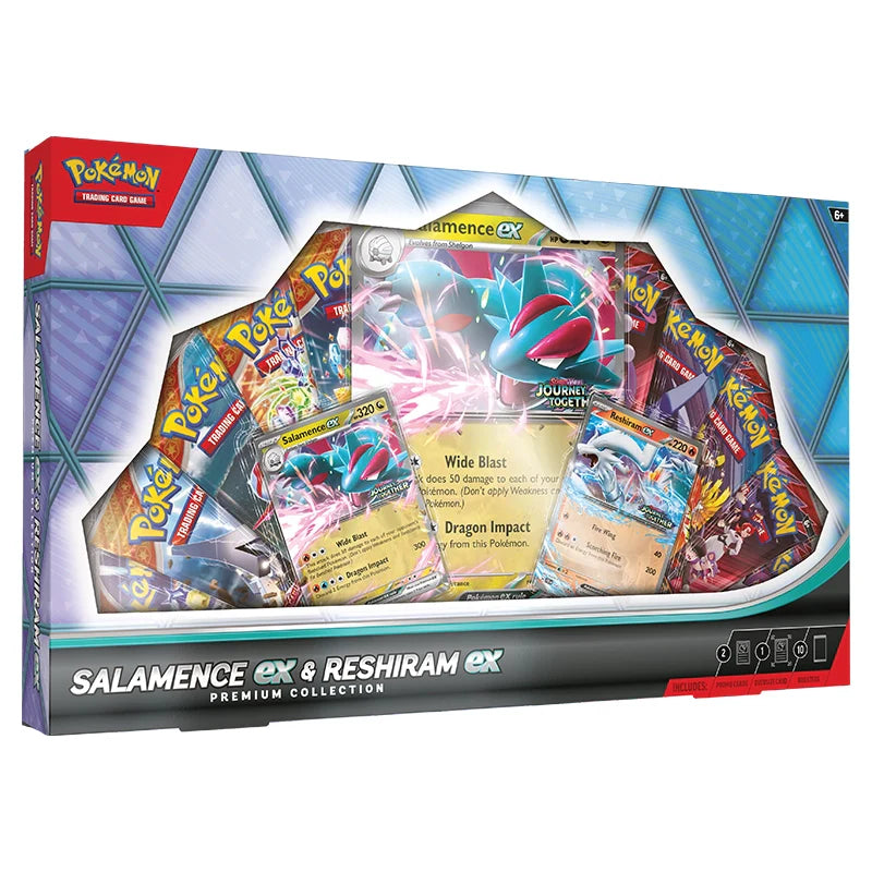 Salamence ex and Reshiram ex Premium Collection