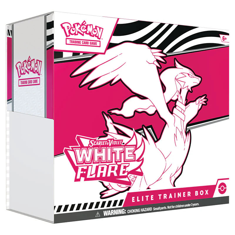 Black and White: White Flare Elite Trainer Box