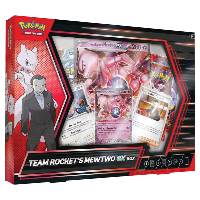 Team Rocket's Mewtwo ex Box