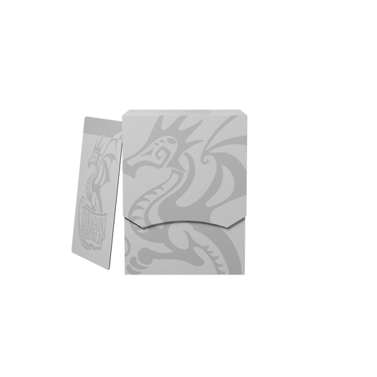 DRAGON SHIELD ASHEN WHITE DECK SHELL