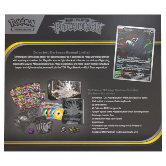 Pokémon TCG: Pitch Black - Elite Trainer Box