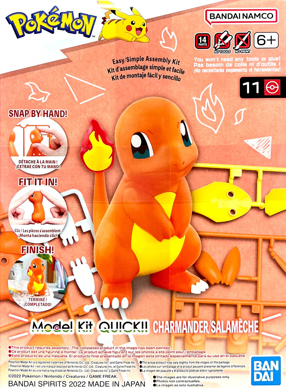 Pokémon Model Kit: Quick!! 11 Charmander