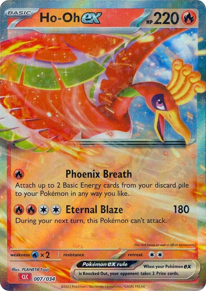 Ho-oh ex (007/034) - Pokémon TGC Classic - Charizard - Classic Collection - EN