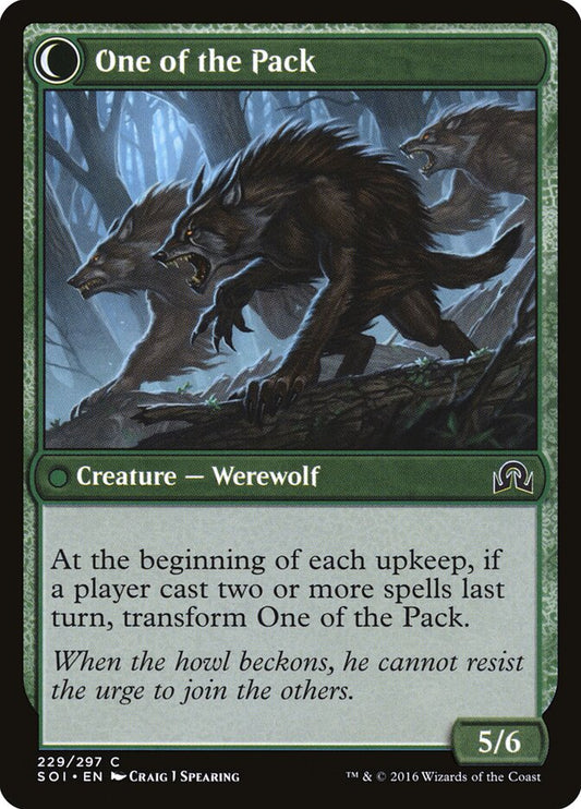 One of the Pack - cara 2