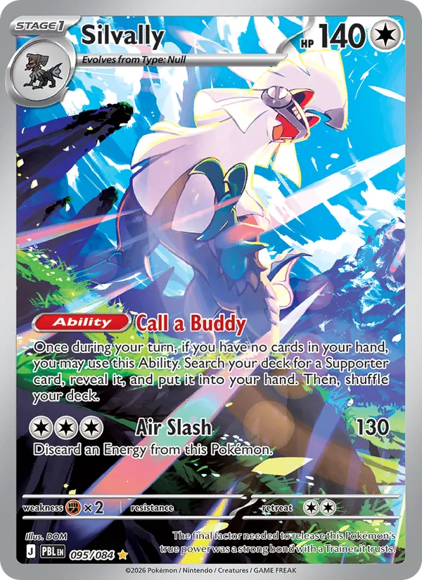 Silvally (095/084) - Pitch Black - Illustration rare - EN