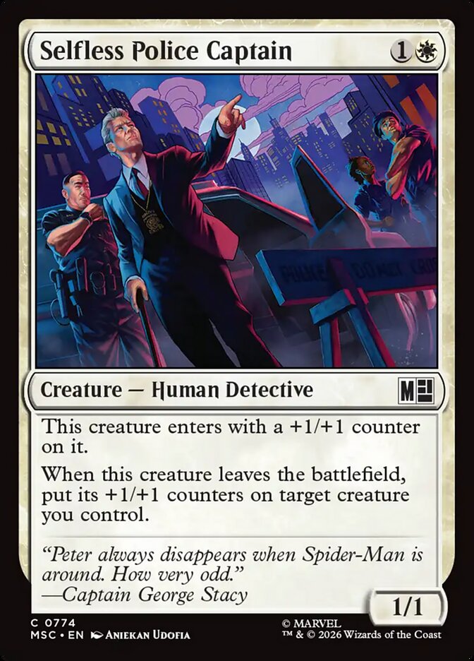Selfless Police Captain