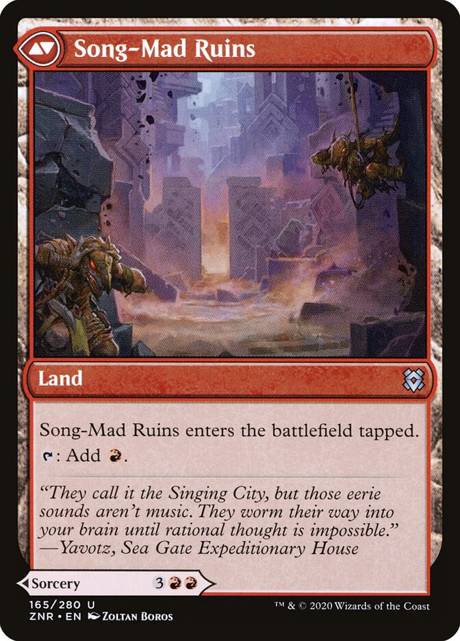 Song-Mad Ruins - cara 2