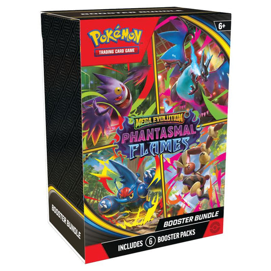 Mega Evolution: Phantasmal Flames Booster Bundle