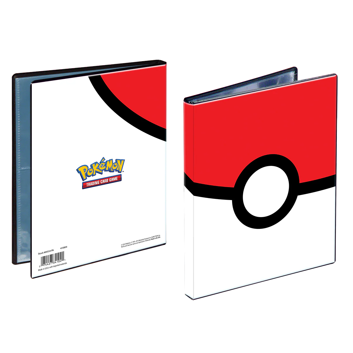 ULTRA PRO ALBUM POKEMON POKEBALL FULL VIEW 4 BOL