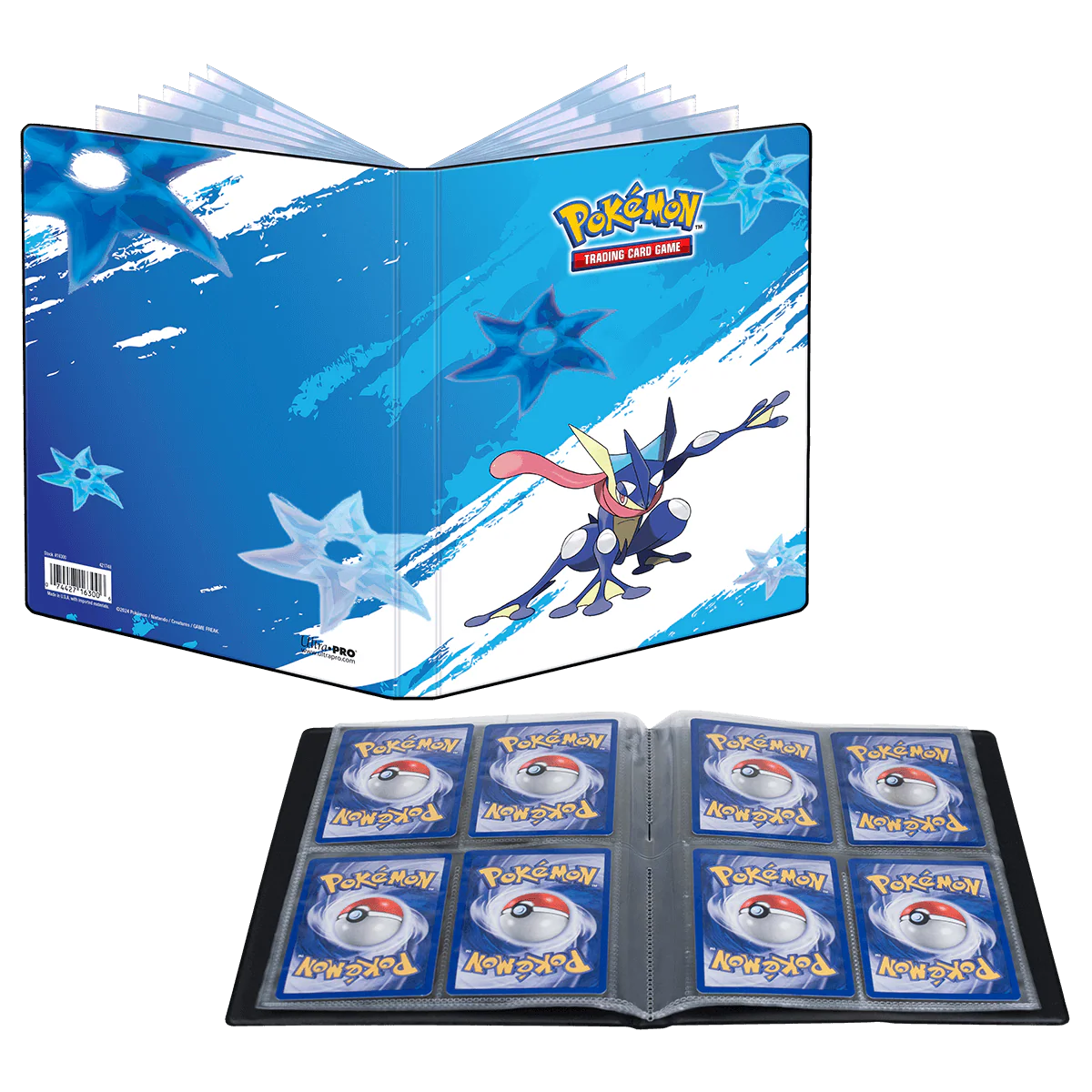 ULTRA PRO ALBUM 4 POCKET GRENINJA FOR POKEMON
