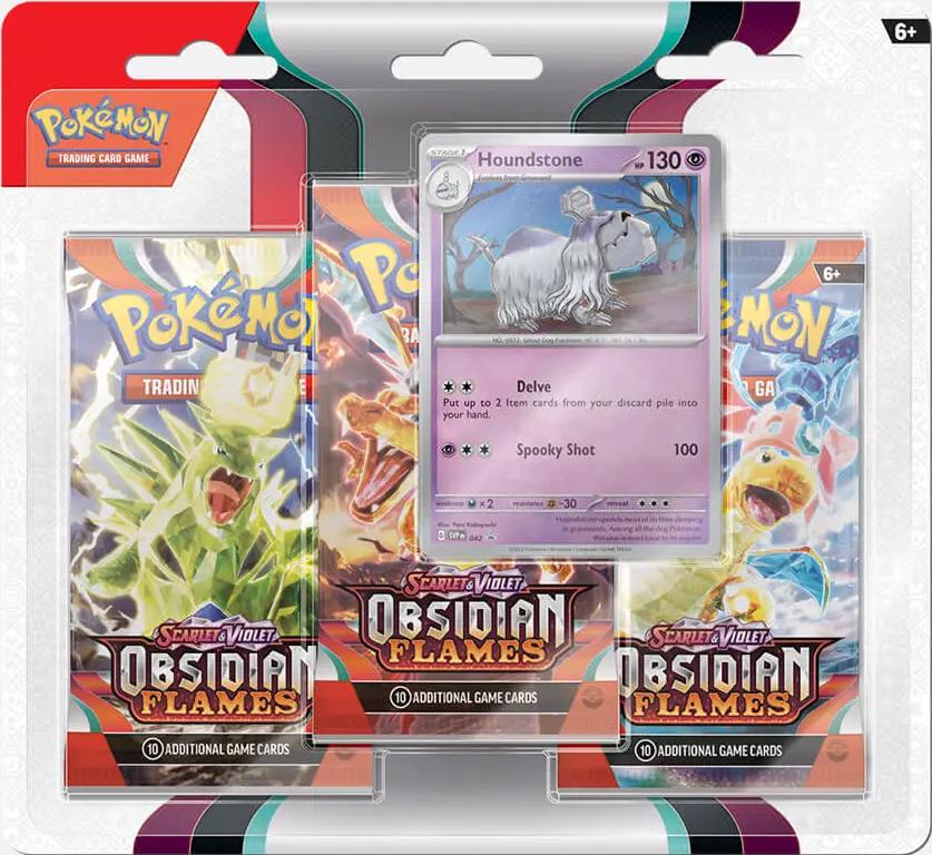 Scarlet and Violet: Obsidian Flames Blister - Houndstone
