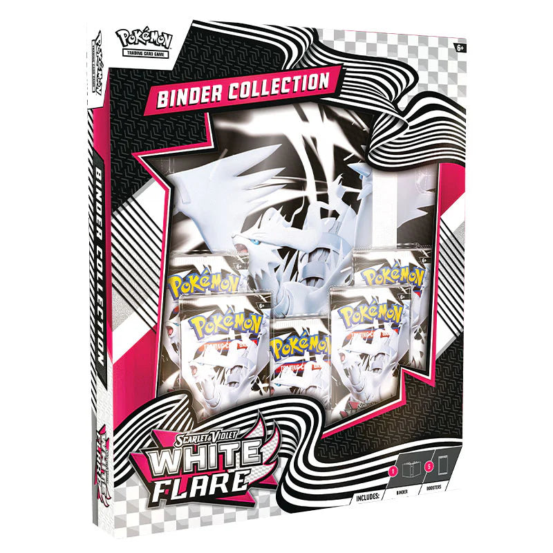 Black and White: White Flare Binder Collection