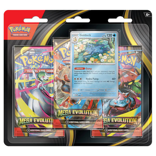 Mega Evolution: 3-Pack Blister Golduck