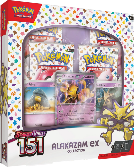 Scarlet and Violet 151 Alakazam ex Collection