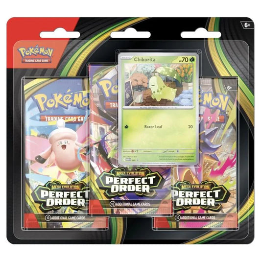 Perfect Order: 3-Pack Blister Chikorita