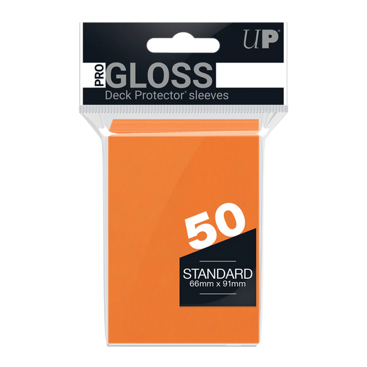 ULTRA PRO PROT. NARANJA CANDY X 50