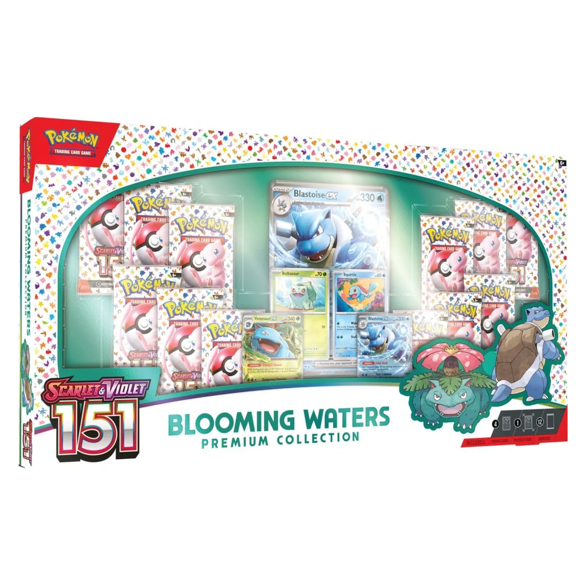 Scarlet and Violet 151 Blooming Waters Premium Collection