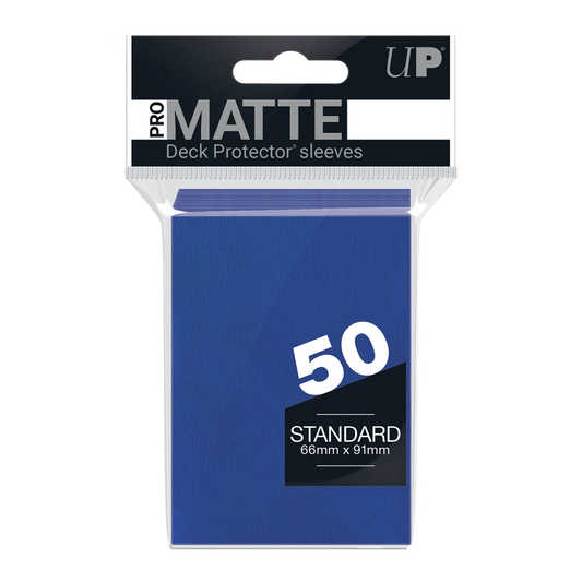 ULTRA PRO PROTECTOR MATTE AZUL X 50