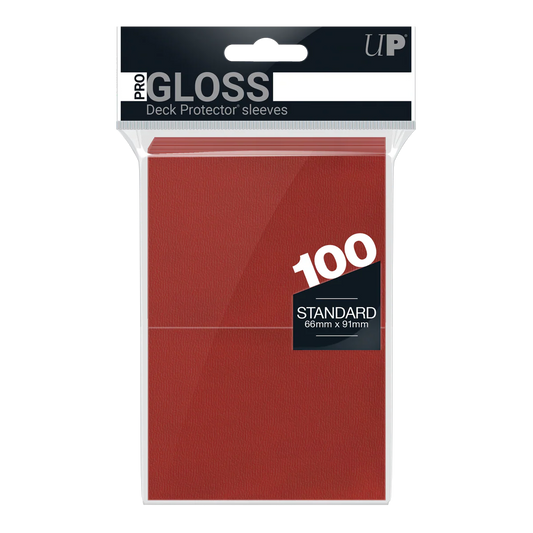 ULTRA PRO BAG PROTECTOR ROJO X 100
