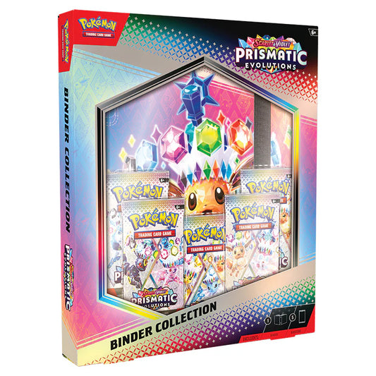Scarlet and Violet: Prismatic Evolutions Binder Collection
