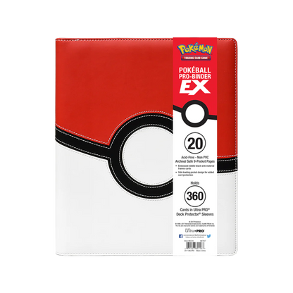 ULTRA PRO ALBUM POKEBALL 9-POCKET PRO-BINDER