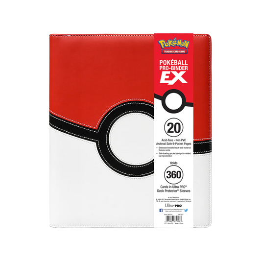 ULTRA PRO ALBUM POKEBALL 9-POCKET PRO-BINDER