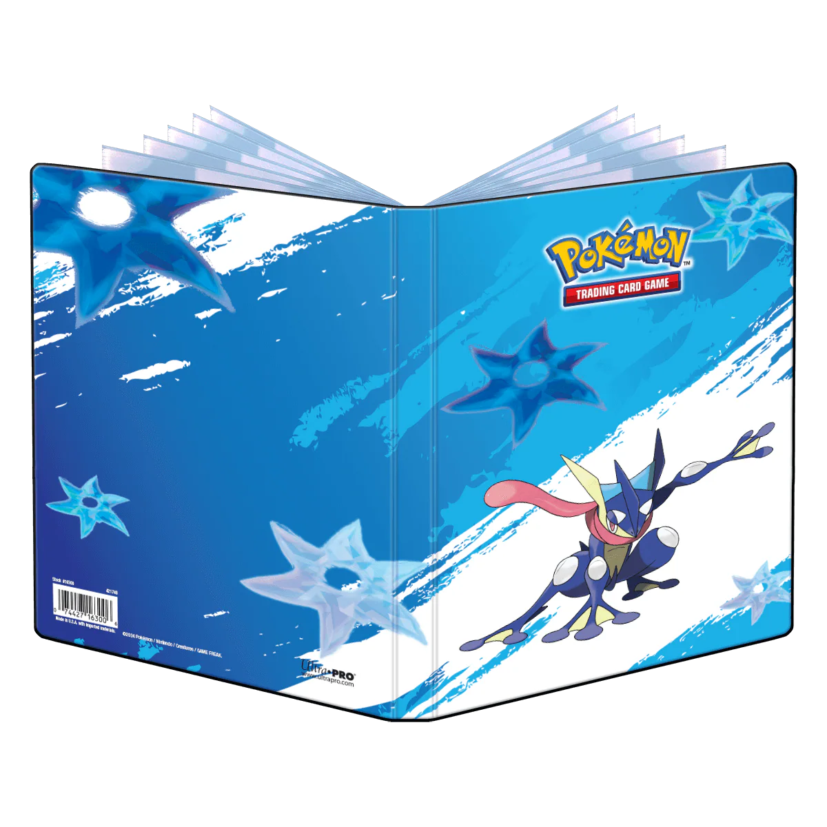 ULTRA PRO ALBUM 4 POCKET GRENINJA FOR POKEMON