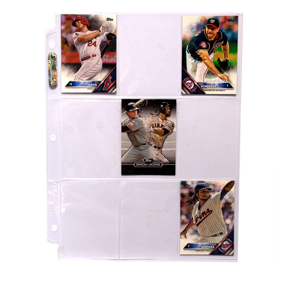 FOLIOS DE CARPETA ULTRA PRO PLATINUM X1
