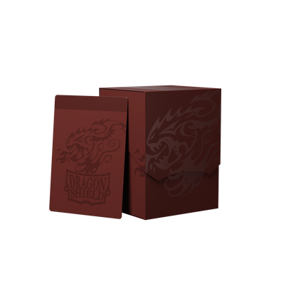 DRAGON SHIELD BLOOD RED DECK SHELL