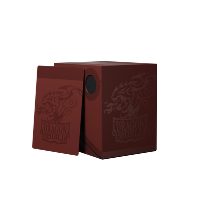 DRAGON SHIELD DOBLE CAPARAZON SHADOW BLOOD RED/BLACK