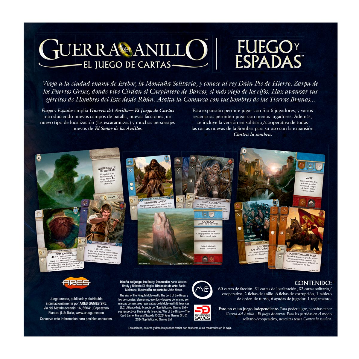 Guerra del Anillo: El juego de cartas - Fuego y Espada