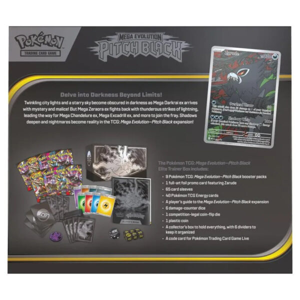 Pokémon TCG: Pitch Black - Elite Trainer Box