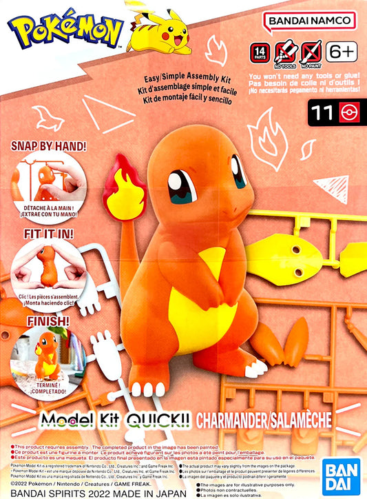 Pokémon Model Kit: Quick!! 11 Charmander