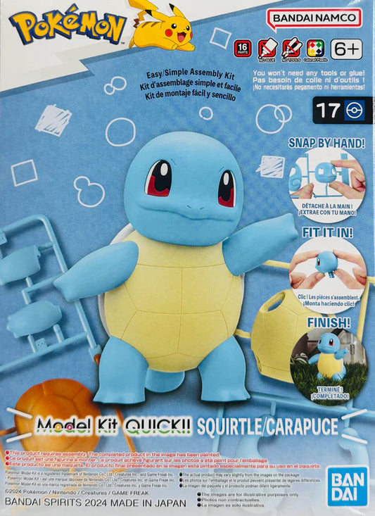 Pokémon Model Kit: Quick!! 17 Squirtle