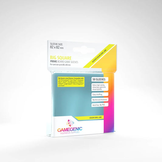 Sleeves Gamegenic Prime Big Square - 82 × 82 mm