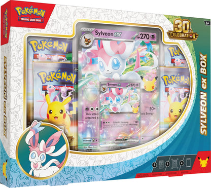 Pokémon TCG: 30th Celebration - Sylveon ex Box (PREVENTA)
