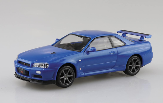 The Snap Kit- Nissan R34 Skyline GT-R (Bayside Blue)