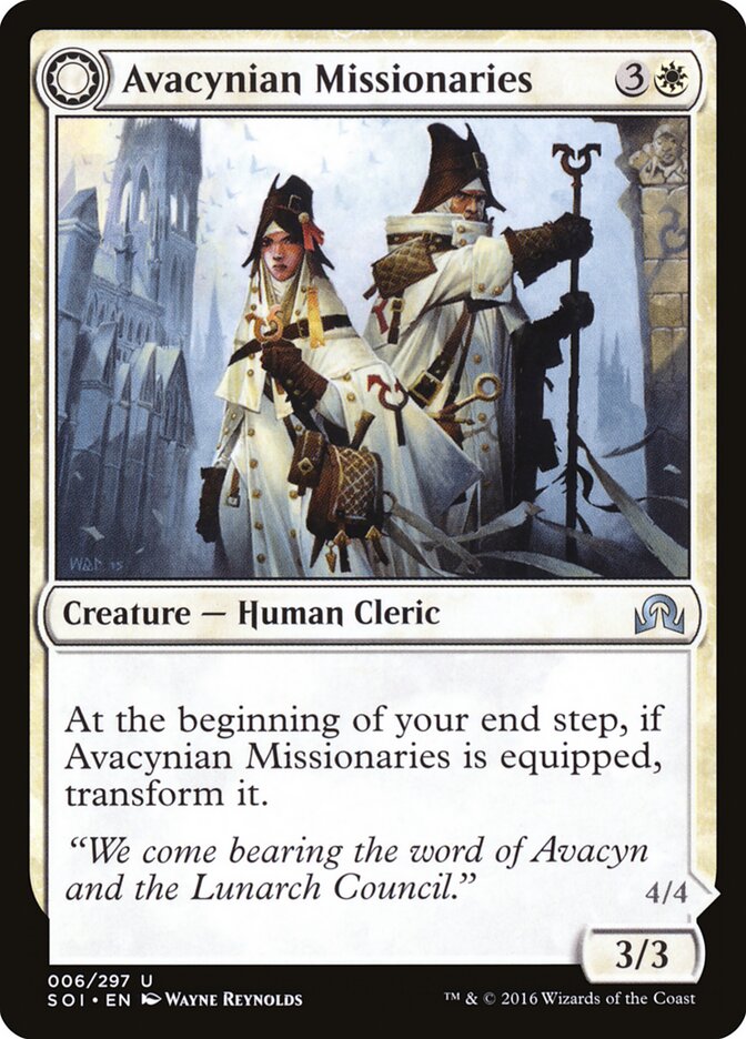 Avacynian Missionaries - cara 1