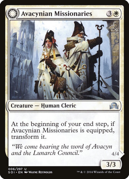 Avacynian Missionaries - cara 1