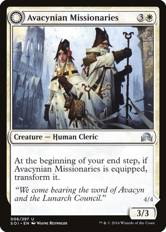 Avacynian Missionaries - cara 1