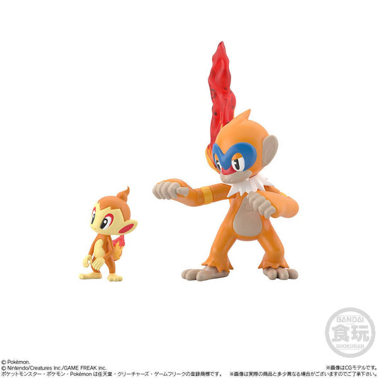 Pokemon Scale World Sinnoh Region 20 Chimchar and Monferno