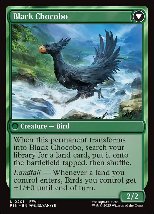 Black Chocobo - cara 2