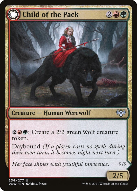 Child of the Pack - cara 1