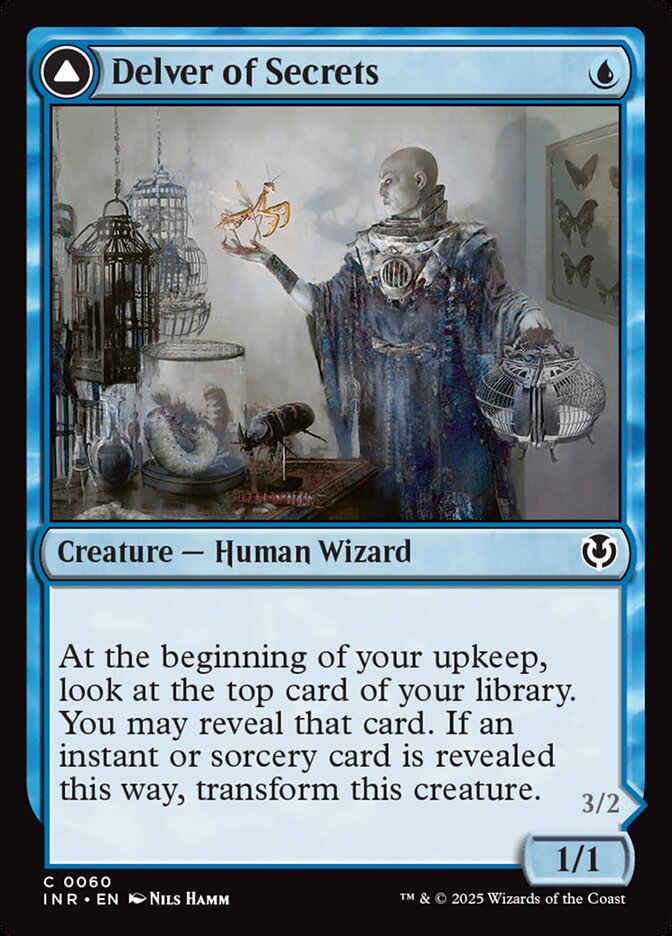 Delver of Secrets - cara 1