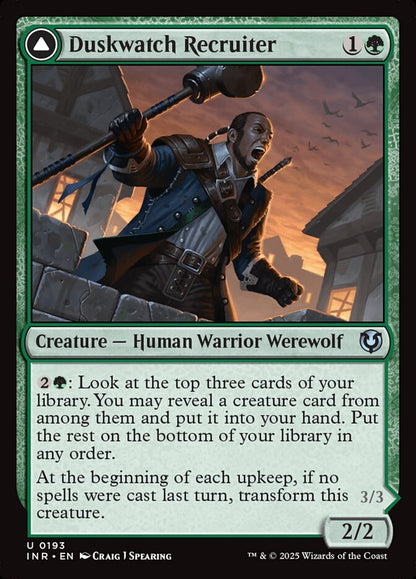 Duskwatch Recruiter - cara 1