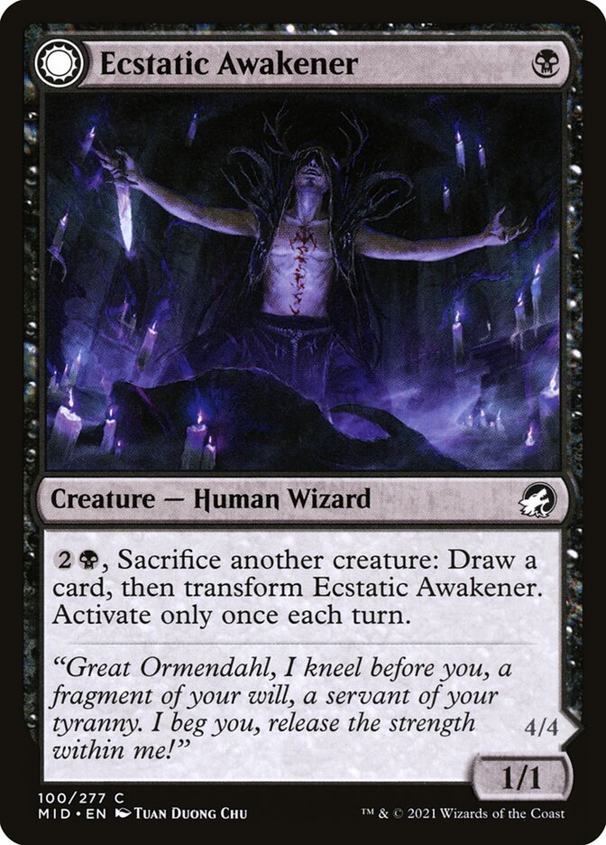 Ecstatic Awakener - cara 1