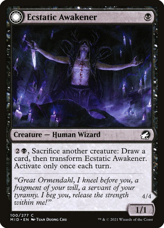 Ecstatic Awakener - cara 1