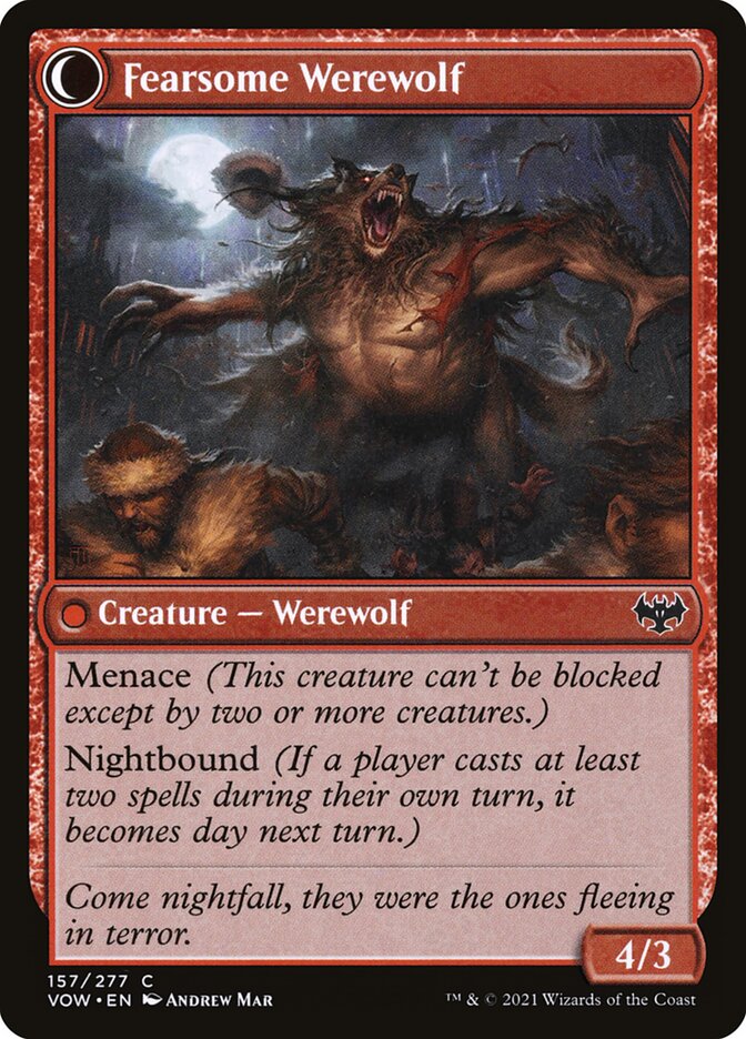 Fearsome Werewolf - cara 2