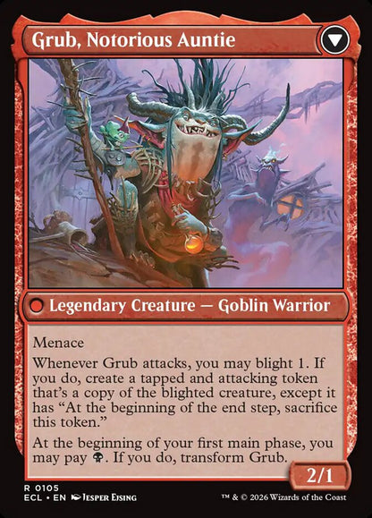 Grub, Notorious Auntie - cara 2