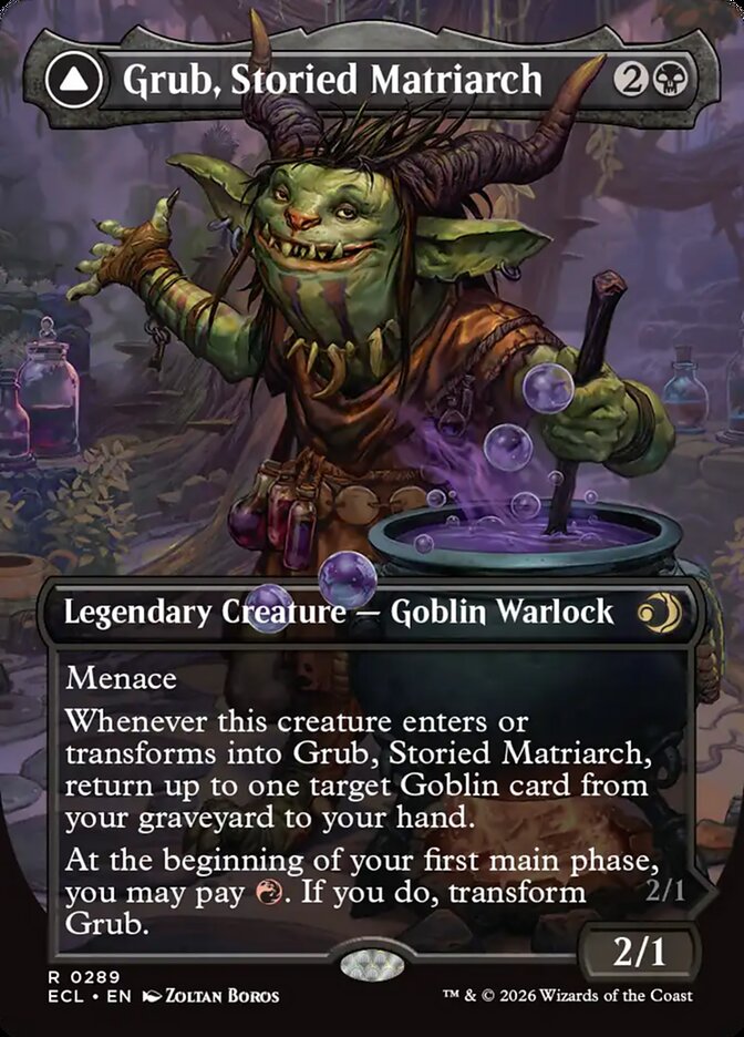 Grub, Storied Matriarch - cara 1